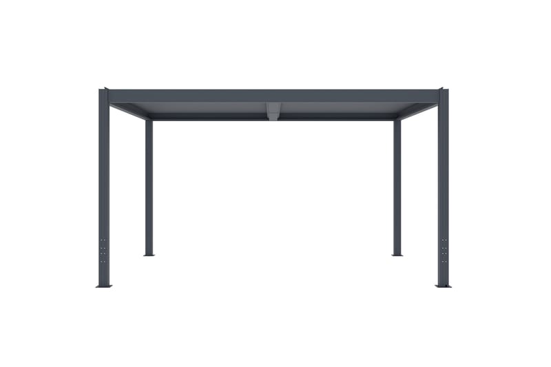 Fornorth Pergola Lounge 4x3 m - Mørk Grå - Hagemøbler - Solbeskyttelse - Pergola