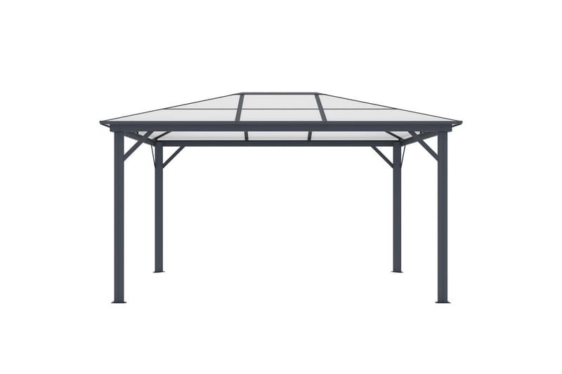 Fornorth Paviljong 300x395x251 cm - Mørk Grå - Hagemøbler - Solbeskyttelse - Paviljonger