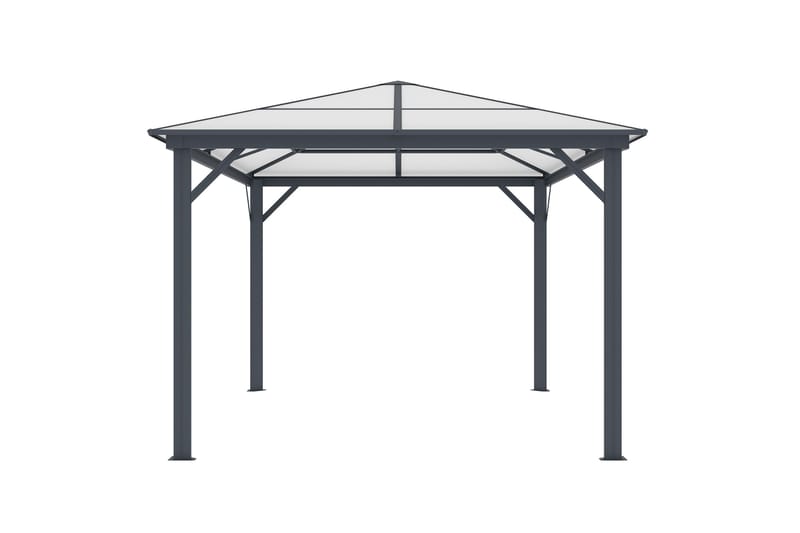 Fornorth Paviljong 300x395x251 cm - Mørk Grå - Hagemøbler - Solbeskyttelse - Paviljonger