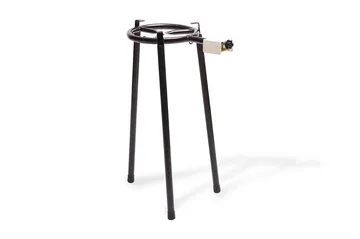 Gassbrenner 76x50 cm - Svart - Hage - Griller - Grilltilbehør - Gassflaske & gassbrenner