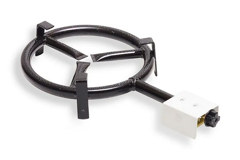 Gassbrenner 76x50 cm - Svart - Hage - Griller - Grilltilbehør - Gassflaske & gassbrenner