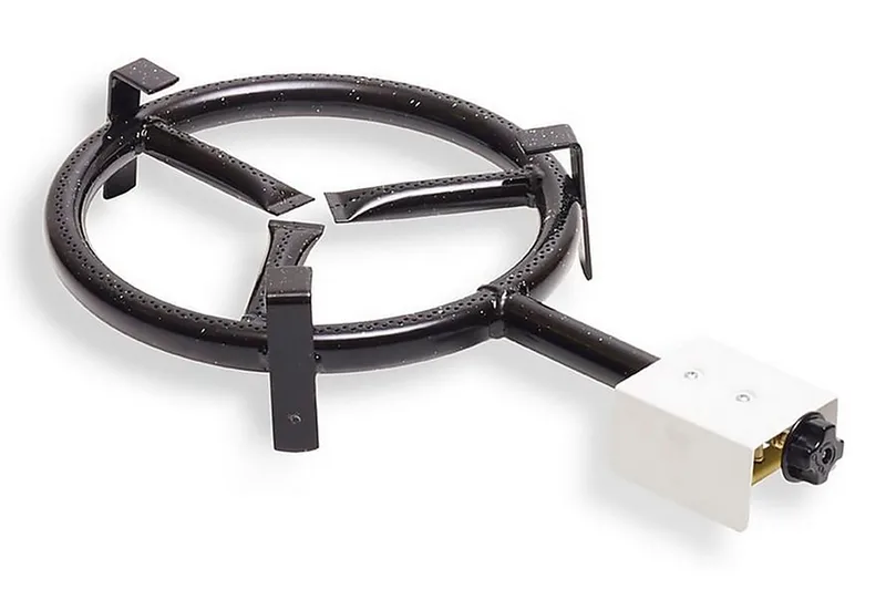 Gassbrenner 79x46 cm - Svart - Hage - Griller - Grilltilbehør - Gassflaske & gassbrenner