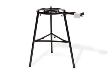 Gassbrenner 79x55 cm - Svart - Hage - Griller - Grilltilbehør - Gassflaske & gassbrenner