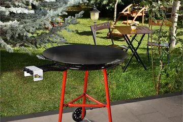 Gassbrenner 81x81 cm - Svart - Hage - Griller - Grilltilbehør - Gassflaske & gassbrenner