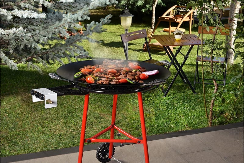 Gassbrenner 81x81 cm - Svart - Hage - Griller - Grilltilbehør - Gassflaske & gassbrenner