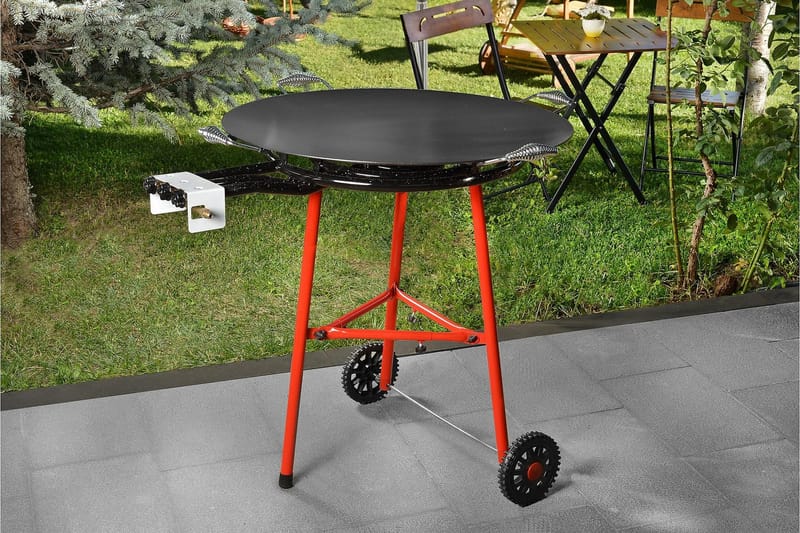 Gassbrenner 81x81 cm - Svart - Hage - Griller - Grilltilbehør - Gassflaske & gassbrenner