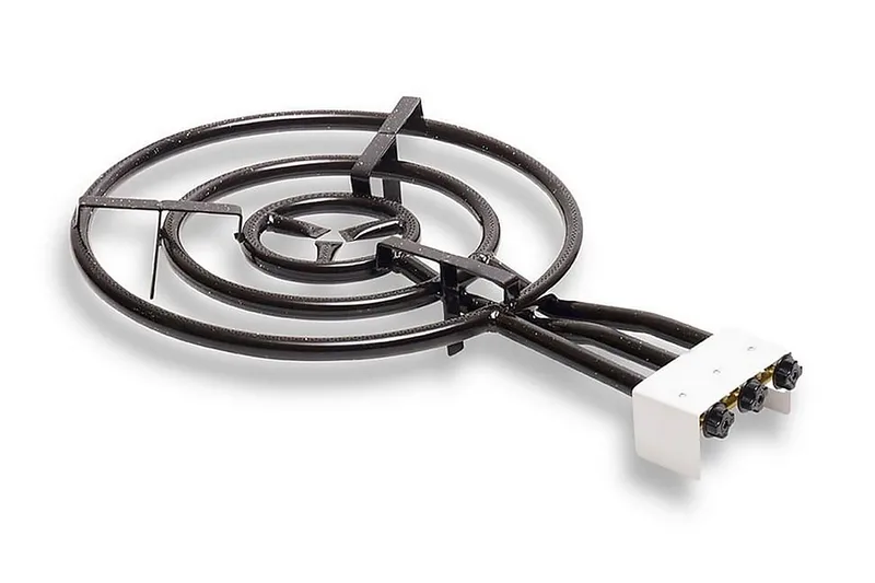 Gassbrenner 92x67 cm - Svart - Hage - Griller - Grilltilbehør - Gassflaske & gassbrenner