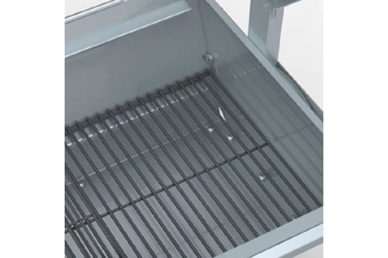 Grill med elektrisk grillspyd rustfritt stål - Hage - Griller - Grilltilbehør - Grillstativ & rotisseri