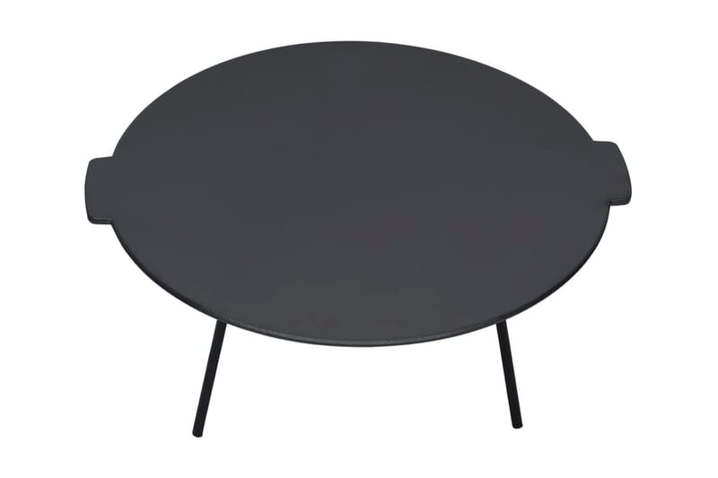 Grillplate Ø44 cm støpejern - Svart - Hage - Griller - Grilltilbehør