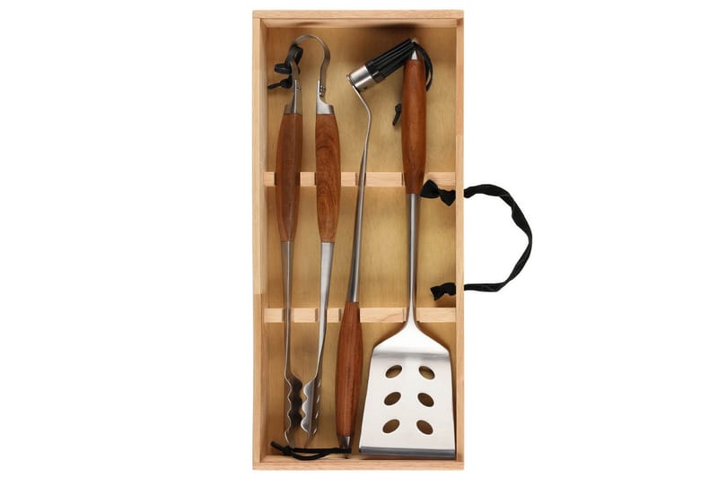 Grillsett Mustang 3 deler - Hage - Griller - Grilltilbehør - Grillbestikk