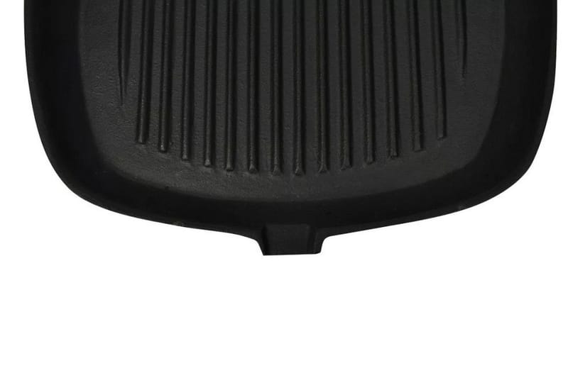 Grillstekepanne i støpejern 20x20 cm - Hage - Griller - Grilltilbehør