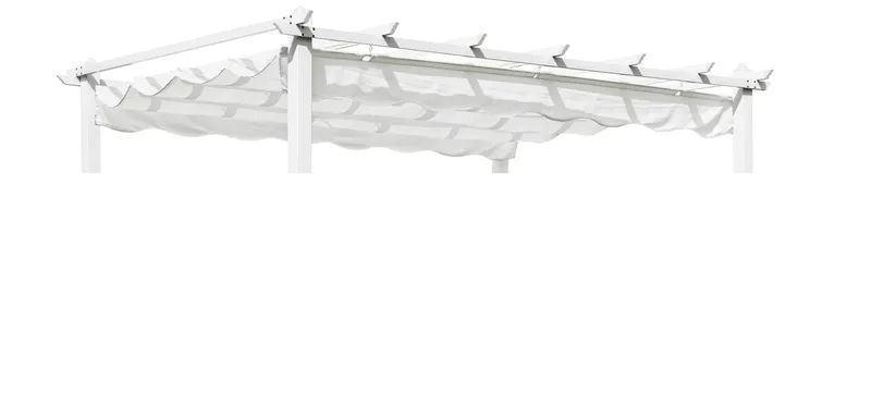 Hillerstorp Skanör pergolatak 300 x 400 cm, Hvit