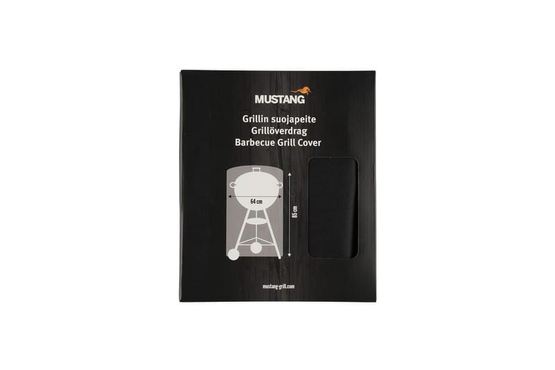 Grilltrekk Mustang Charcoal 64cm - 64cm - Hage - Griller - Grilltilbehør - Beskyttelsestrekk