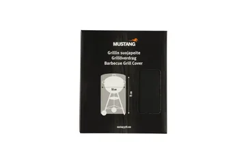Grilltrekk Mustang Charcoal - Svart - Hage - Griller - Grilltilbehør - Beskyttelsestrekk