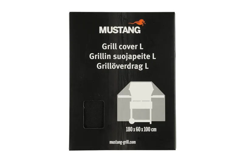 Grilltrekk Mustang - Svart - Hage - Griller - Grilltilbehør - Beskyttelsestrekk