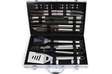 Grillverktøy - 24 deler Sølv - Metalcraft - Hage - Griller - Grilltilbehør - Grillbestikk