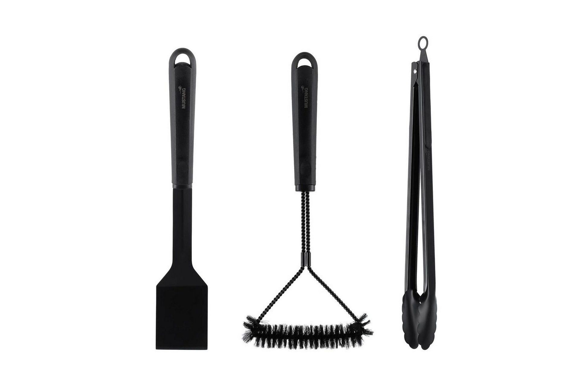 Grillverktøysett Mustang Black Line 3 Deler -