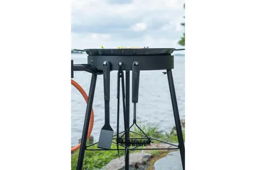 Grillverktøysett Mustang Black Line 3 Deler - Hage - Griller - Grilltilbehør - Grillbestikk