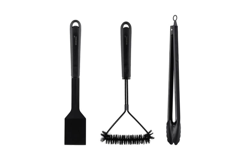 Grillverktøysett Mustang Black Line 3 Deler - Hage - Griller - Grilltilbehør - Grillbestikk
