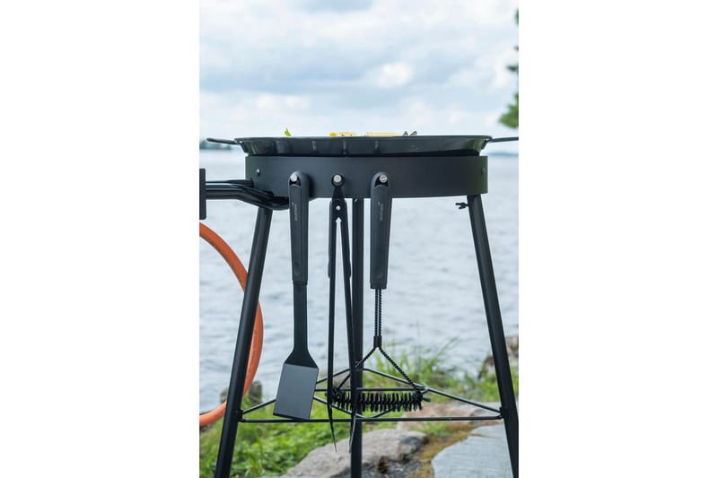 Grillverktøysett Mustang Black Line 3 Deler - Hage - Griller - Grilltilbehør - Grillbestikk