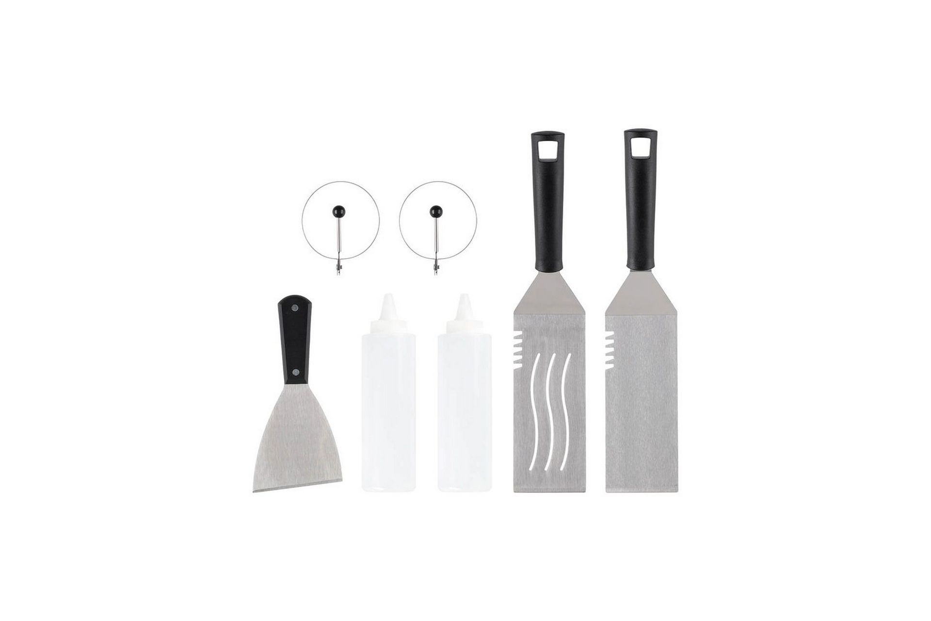 Grillverktøysett Mustang Plancha 7 Deler - Hage - Griller - Grilltilbehør - Grillbestikk