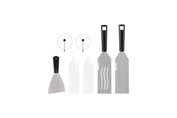 Grillverktøysett Mustang Plancha 7 Deler - Hage - Griller - Grilltilbehør - Grillbestikk