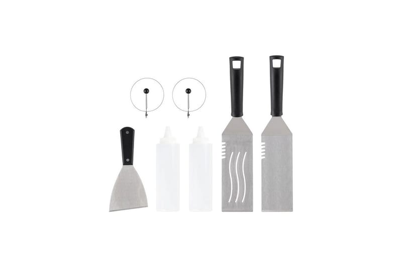 Grillverktøysett Mustang Plancha 7 Deler - Hage - Griller - Grilltilbehør - Grillbestikk