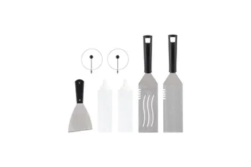 Grillverktøysett Mustang Plancha 7 deler - Hage - Griller - Grilltilbehør - Grillbestikk