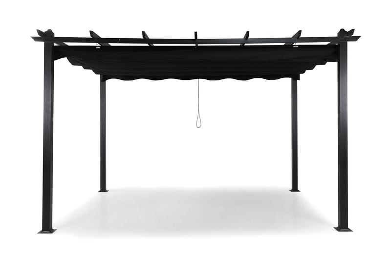 Pergola med Hopfällbart Tak - Hagemøbler - Solbeskyttelse - Pergola