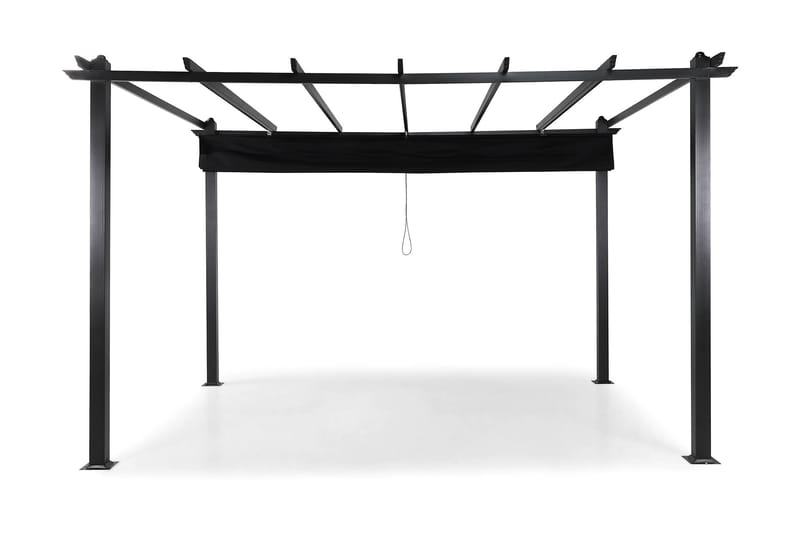 Pergola med Hopfällbart Tak - Hagemøbler - Solbeskyttelse - Pergola