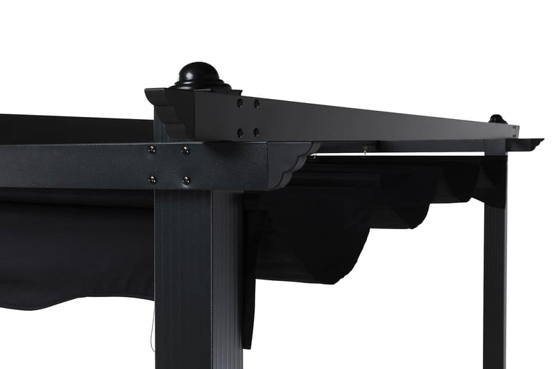 Pergola med Hopfällbart Tak - Hagemøbler - Solbeskyttelse - Pergola
