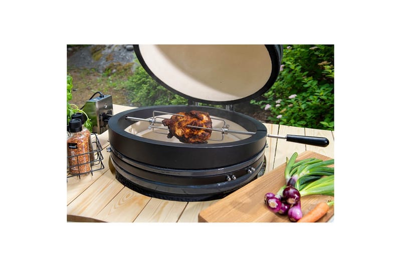 Rotisserisett Mustang Kamado - Hage - Griller - Grilltilbehør - Grillstativ & rotisseri