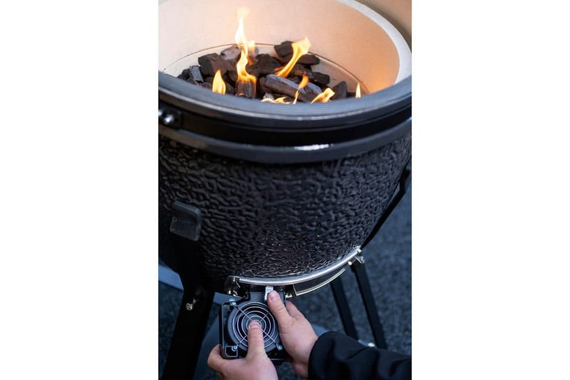 Tennvifte Mustang Ignition Passer Kamado L og XL - Svart - Hage - Griller - Grilltilbehør