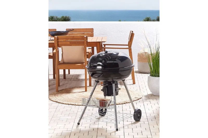 Kolgrill Beliani Marapi NO_BRAND Black - Hage - Griller - Kullgrill - Kulegrill