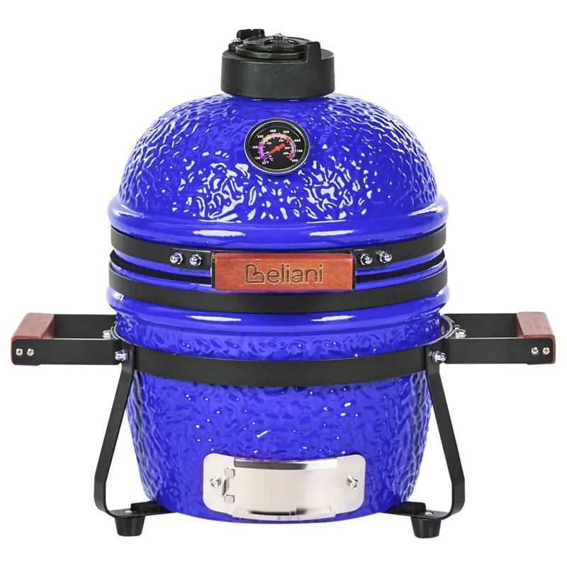 Kamado kullgrill keramikk - Blå - Hage - Griller - Kullgrill - Kulegrill