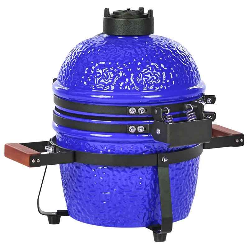 Kamado kullgrill keramikk - Blå - Hage - Griller - Kullgrill - Kulegrill