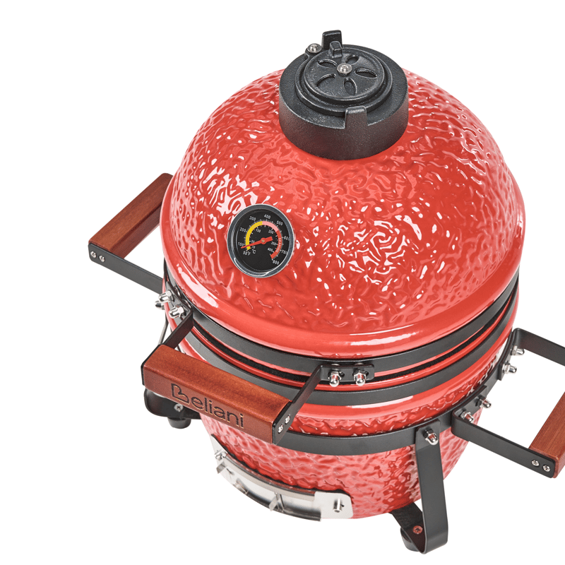 Kamado kullgrill keramikk - Rød - Hage - Griller - Kullgrill - Kulegrill