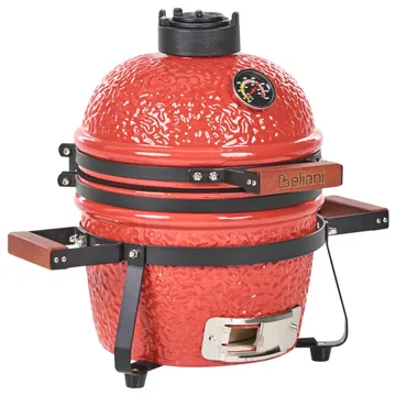 Kamado kullgrill keramikk - Rød - Hage - Griller - Kullgrill - Kulegrill