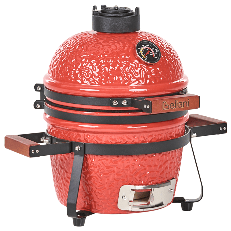 Kamado kullgrill keramikk - Rød - Hage - Griller - Kullgrill - Kulegrill
