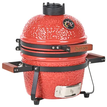 Kamado kullgrill keramikk - Rød - Hage - Griller - Kullgrill - Kulegrill
