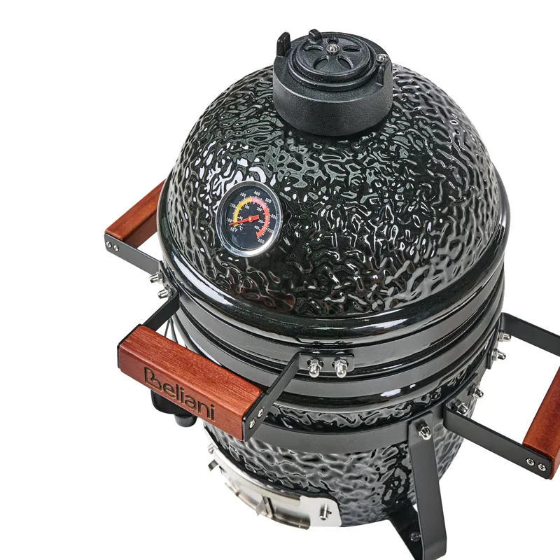 Kamado kullgrill keramikk - Svart - Hage - Griller - Kullgrill - Kulegrill