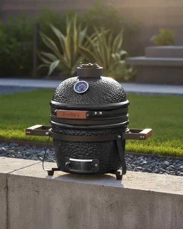 Kamado kullgrill keramikk - Svart - Hage - Griller - Kullgrill - Kulegrill