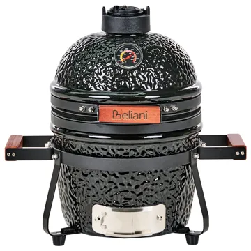 Kamado kullgrill keramikk - Svart - Hage - Griller - Kullgrill - Kulegrill