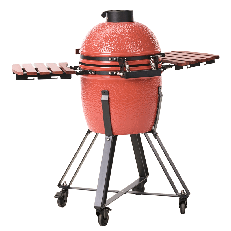 Kullgrill Kamado Keramikk - Rød/Svart/Brun - Hage - Griller - Kullgrill - Kulegrill
