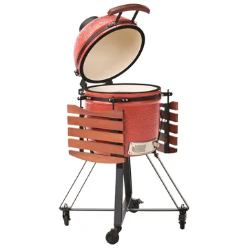 Kullgrill Kamado Keramikk - Rød/Svart/Brun - Hage - Griller - Kullgrill - Kulegrill