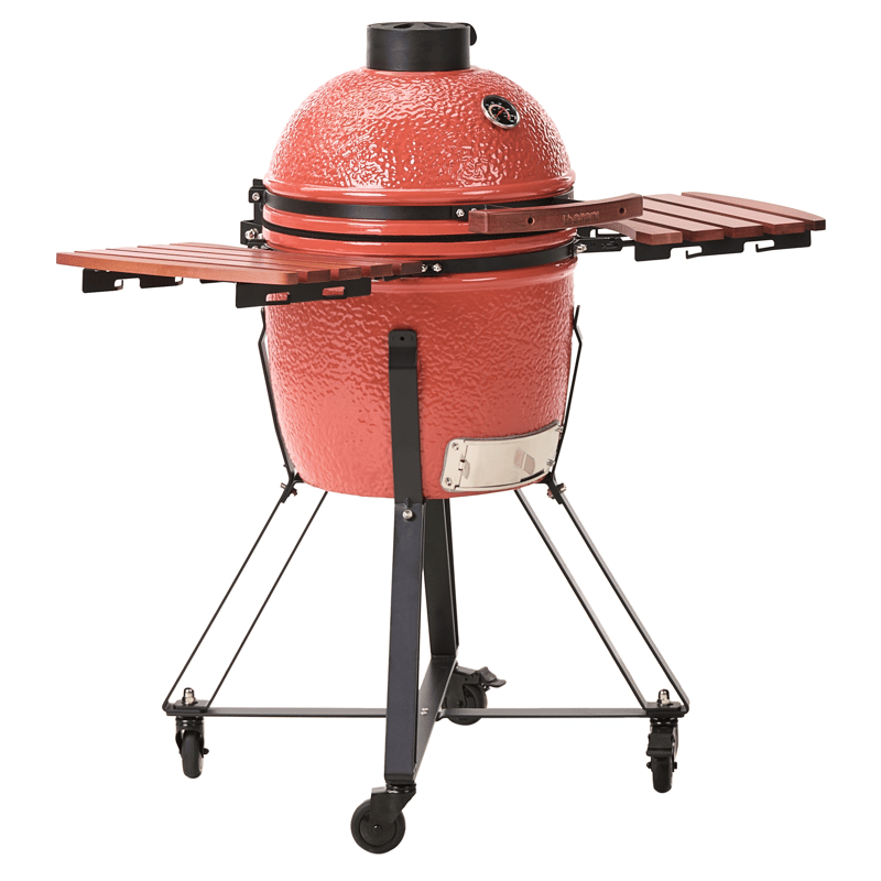 Kullgrill Kamado Keramikk - Rød/Svart/Brun - Hage - Griller - Kullgrill - Kulegrill
