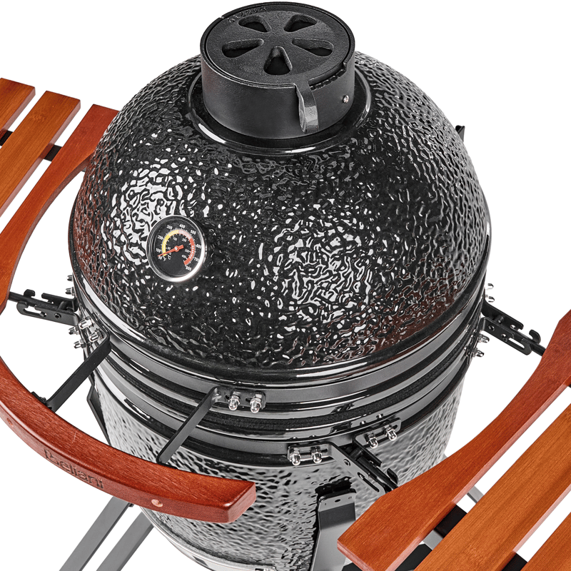 Kullgrill Kamado Keramikk - Svart/brun - Hage - Griller - Kullgrill - Kulegrill