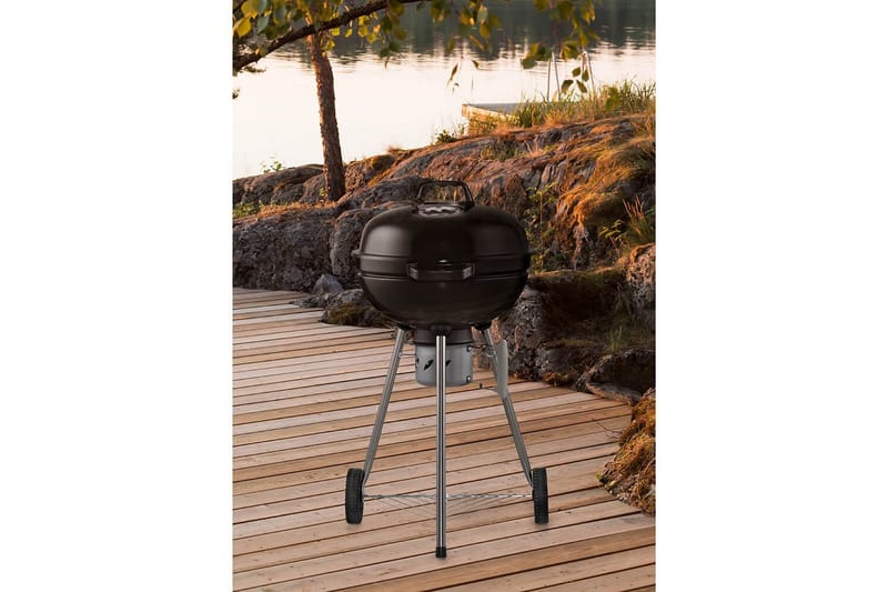 Kulegrill Mustang Basic 47 - Svart - Hage - Griller - Kullgrill - Kulegrill
