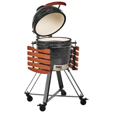 Kullgrill Kamado Keramikk - Svart/brun - Hage - Griller - Kullgrill - Kulegrill