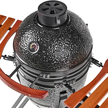 Kullgrill Kamado Keramikk - Svart/brun - Hage - Griller - Kullgrill - Kulegrill